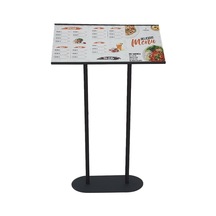 Restoran Önü Metal Menü Panosu 3xa4