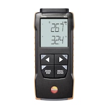 Testo - 922 - 0563 0922 - Isıtma, Havalandırma Ve İklimlendirme Sistemlerinde Sıcaklık İzleme İçin Uygulama Bağlantılı Te K Tipi İçin Fark Sıcaklık Ölçüm Cihazı