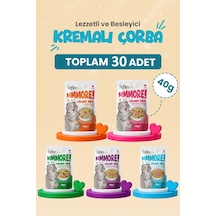 Reflex Plus Mmore Karışık Kremalı Kedi Çorbası 40 Gr 30lu Set