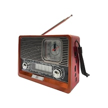 KTF-1647 Nostalji Radyo Bluetooth Hoparlör