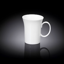 Wilmax England İngiliz Mug Beyaz Kupa 350ml Porselen Tekli
