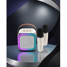 Taşınabilir Karaoke Hoparlör 2 Mikrofonlu Uczzz2mikrofonluspeaker-4