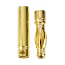 4 Çift 4mm Altın Kaplama Banana Dişi Erkek Soket 40A Pil Batarya Lion Bullet Plug Kablo Konnektör 4 Çift 4mm Altın Kaplama Banana Dişi Erkek Soket 40A Pil Batarya Lion Bullet Plug Kablo Konnektör
