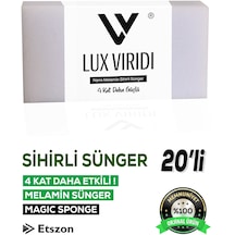 Lux Viridi Sihirli Sünger Magic Sponge 3408 20'li