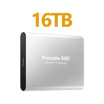 Harici Sabit Disk 1tb 2tb Yüksek Hızlı Sabit Disk Usb3.1 Type-c Katı Hal Silver 16tb Diğer