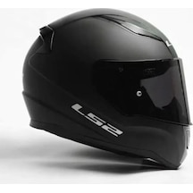 Ls2 Rapid 2 Şeffaf + Siyah Vizörlü Motosiklet Kaskı Mat Siyah
