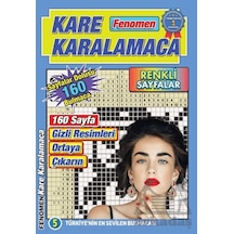 Fenomen Kare Karalamaca 5 Maxi Yayıncılık Ciltli