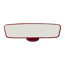 Vantuzlu İç İlave Ayna 24 CM Kırmızı / Ayıc95
