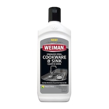 Weiman Paslanmaz Çelik Pişirme Kapları Ve Lavabo Temizleyici Parlatıcı 237 ML
