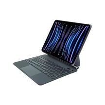 İpad Pro 12.9' Uyumlu Manyetik Askı Tasarımlı Touchpad Li Türkçe Q Kablosuz Klavye Kb13