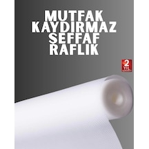 Kesilebilir Şeffaf Raflık Çekmece Kaplaması Mutfak İçin Renkli