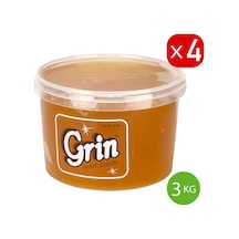 Grin Ekolojik Jel Arap Sabunu Ayçiçek Yağlı Macun Formunda Sabun 4 x 3 KG