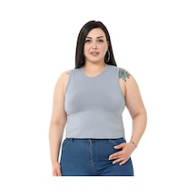 Disentis Büyük Beden Bisiklet Yaka Kolsuz Crop Viskon Açık Gri Body-açık Gri Çok Renkli Disentis Büyük Beden Bisiklet Yaka Kolsuz Crop Viskon Açık Gri Body-açık Gri Çok Renkli