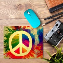 Peace Barış Sembol 3 Baskılı Mousepad Mouse Pad