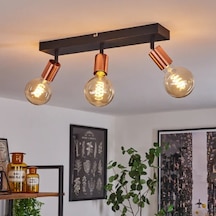 Riolıght Modern2 Siyah2 3xe27 Duylu Mafsallı Hareketli Başlık Glop Ampul Hariç Metal Spot Avize Siyah