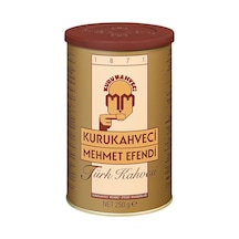 Kurukahveci Mehmet Efendi Türk Kahvesi Teneke 4 x 250 G