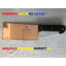 Sürmene 2 No Kasap Satırı Et Kemik Kesme Satırı Paslanmaz Çelik