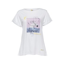 Biggdesign Faces Dreamer Kadın T-Shirt Biggdesign Faces Dreamer Kadın T-Shirt