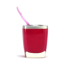 Bosphorus Diş Fırçalık Gri Pembe Poliresin 8x4x11 CM Diğer