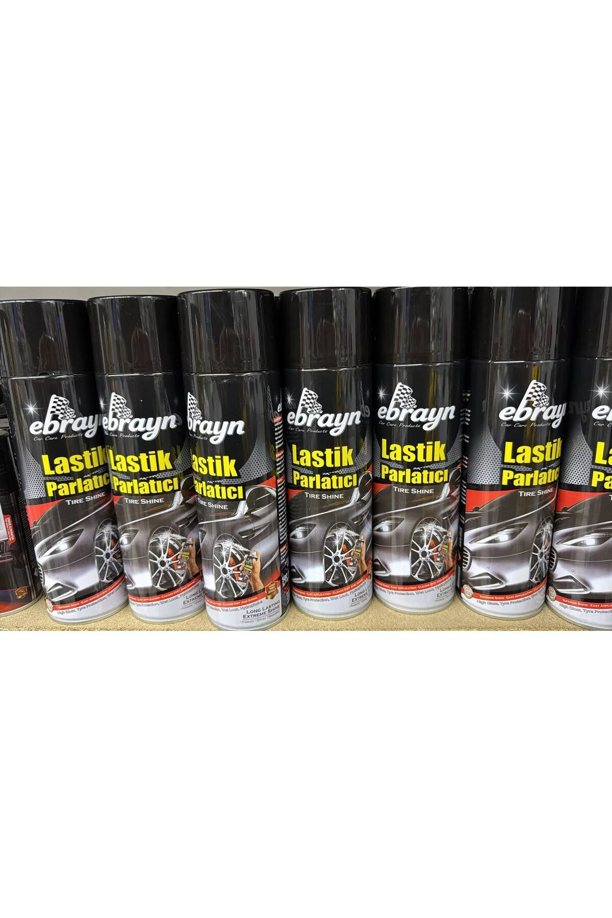 Lastik Parlatıcı Tampon Parlatıcı Koruyucu Aerosol Sprey