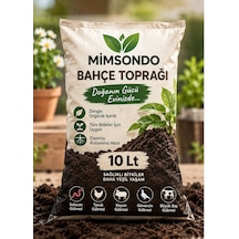 Mımsondo 10kg Bahçe Toprağı Katkısız 10 KG