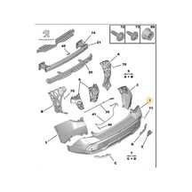 Tampon Eteği Peugeot 16886592xt