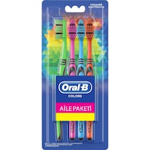 Oral-B Colors Aile Paketi Diş Fırçası 4'lü