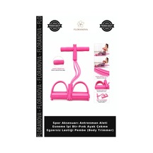 Spor Aksesuarı Antrenman Aleti Esneme İpi Btr-pınk Ayak Çekme Egzersiz Lastiği Pembe Body Trimmer