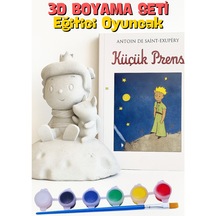 Küçük Prens Figürü 3d Taş Çocuk Boyama Etkinliği