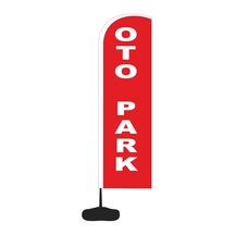 Reklamediyoruz Otopark Yazan Yelken Bayrak