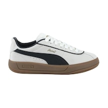 Puma 400718 01 Club Klassika Sd Beyaz-siyah-gold Kadın Spor Ayakk Beyaz