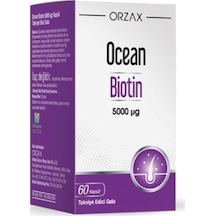 Ocean Biotin 5000mcg 60 Kapsül