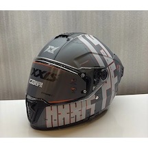 Kask Axxıs Hawk Evo Sv Type Studıo C12 Mat Gri