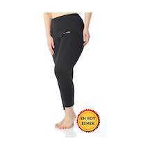 Ff Fit Form Giyim Sauna Tayt Siyah Kadın - Erkek Siyah