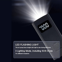 Usb Taşınabilir Springsun Şişirme Şarj Ölçer Led'li Lastik Kompresörü Işık Hava Hava Elektrikli Edilebilir Dijital Basınç 150psı Lk