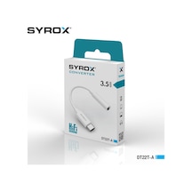 Type-c Uyumlu Kablolu Kulaklık Çevirici To Headphone Jack Dt22t-a