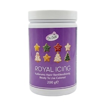Royal Icing Mor 200 Gr Hazır Kurabiye Ve Pasta Süsleme Kreması