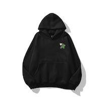 Tarzsokak Unisex The 101 Martini Club Göğüs Sweatshirt Siyah