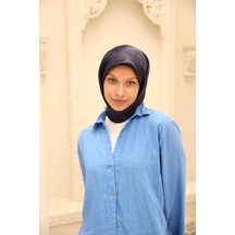Silk Home Shiny Eşarp 75010-25 Lacivert, Lila
