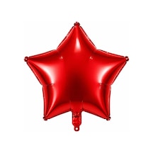 Yıldız Folyo Balon Kırmızı 18 İnc