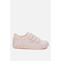 Vicco Oyo Işıklı Kız Çocuk Pudra Sneaker