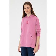 U.s. Polo Assn. Kadın Koyu Pembe Sweatshirt 50313611-vr167 Koyu Pembe