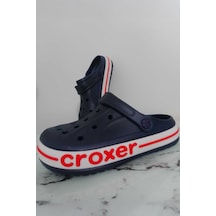 Croxer Lacivert Unisex Ortopedik Doktor Aşçı Hastane Plaj Ve Günlük Ev Terliği