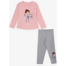 Breeze Kız Çocuktaytlı Takım Dostluk Temalı Kız Temalı 1.5-5 Yaş, Pembe-pembe Pembe