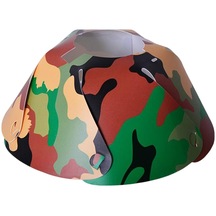 Suntek Yuvarlak Kamp Abajur Ekipmanları Işık Kapağı Yeşil Yeşil