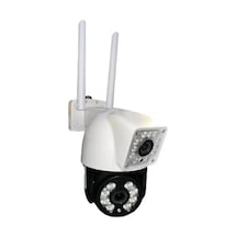 Okam O-kam-3011 Çift Kameralı Full Hd 4 Mp Gece Görüşlü Ip Wi-fi Ptz Güvenlik Kamerası