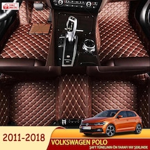Volkswagen Polo 2011-2018 5D Havuzlu Suni Deri Oto Paspas N11.10942