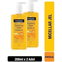 Neutrogena Soothing Clear Micellar Jel 200 ML x2