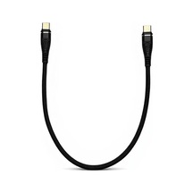 Type-c To Type-c Kablo 30 Cm 60w Hızlı Şarj Ve 5gbps Veri Aktarımı Dayanıklı Örgü Kaplama, Standart