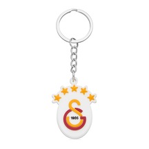 Galatasaray 5 Yıldız Arma Silikon Anahtarlık Gssıl26001